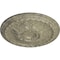 Ekena Millwork Stockport Ceiling Medallion (Fits Canopies up to 6 1/4"), 28"OD x 2 3/4"P, Castle Stone Crackle CM28STCSC - alternate 2